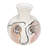 Hand-Painted w/ Face Stoneware Vase