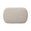 Bilbury Oval Ottoman-Taupe Shearling-42650461-42650462