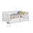 Pine Wood Daybed With Two Storage Drawers-31488268
