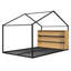 Structure de lit en métal avec tablettes et lumières Castra-1532668980-1532668983