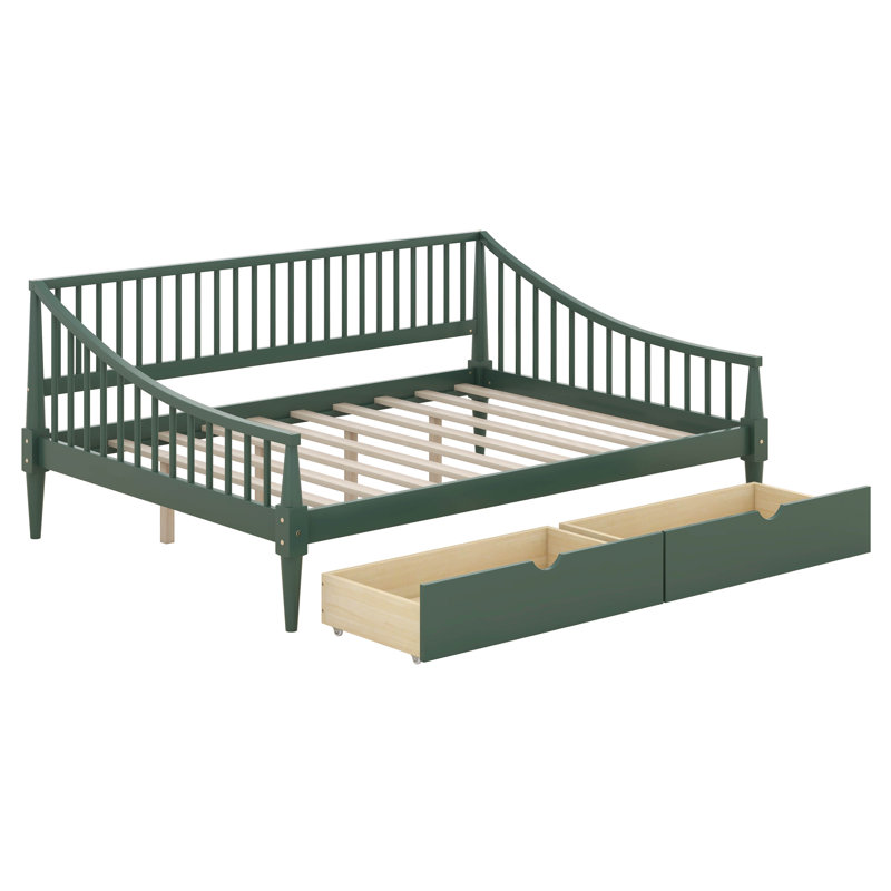 Kimimila Slat Bed, Green