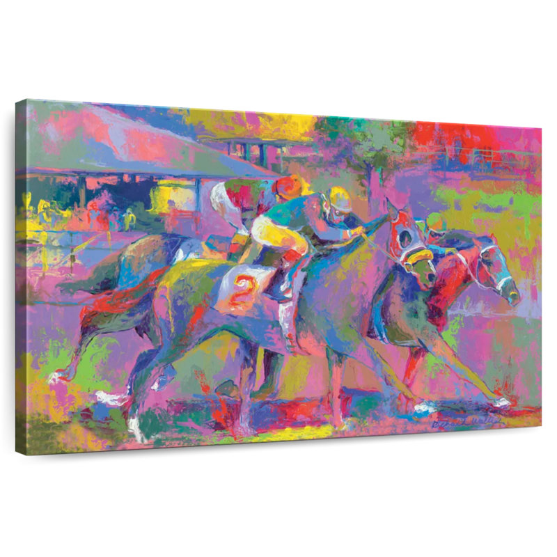 Course de chevaux Sireci I, H 26 po x l 39 po