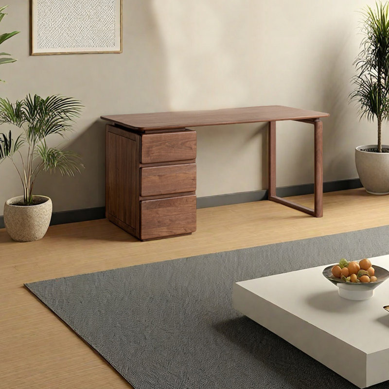 Bureau American Style, H 29,76 po x l 62,99 po x P 27,56 po