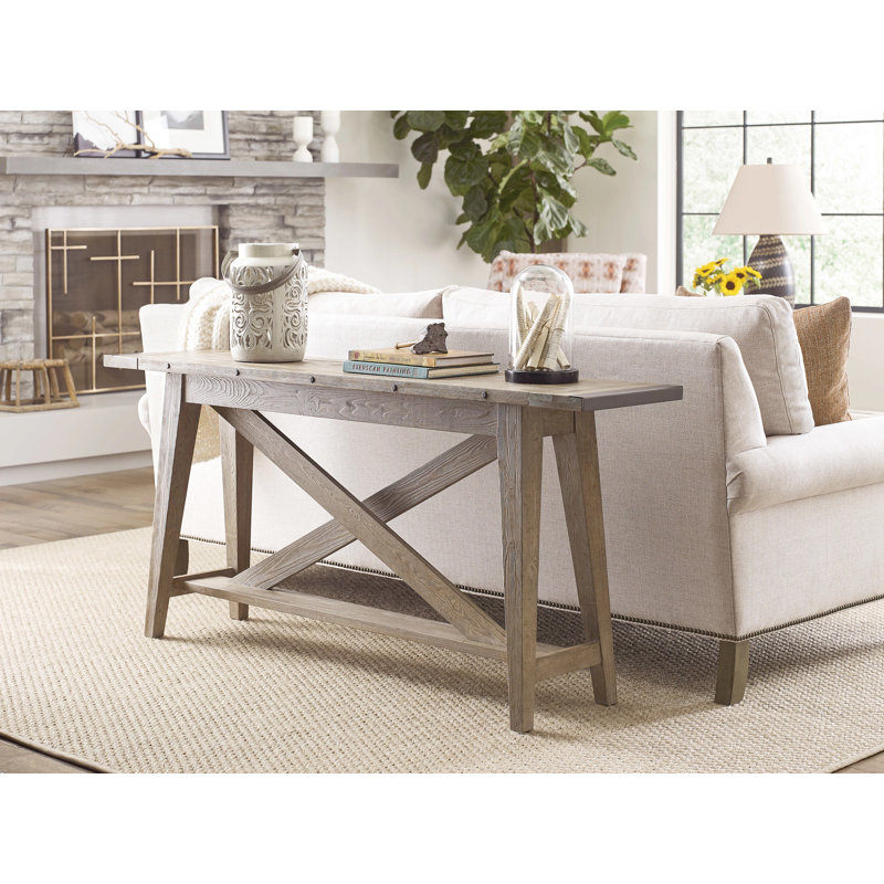 Console en bois massif de 66 po Milinocket