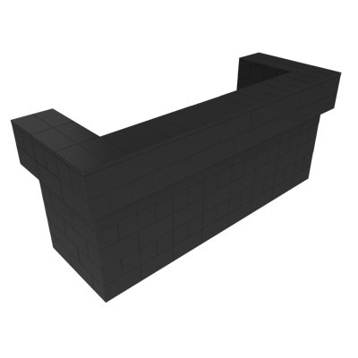 EverBlock Full 2 Layer Cantilever Bar/Counter Kit