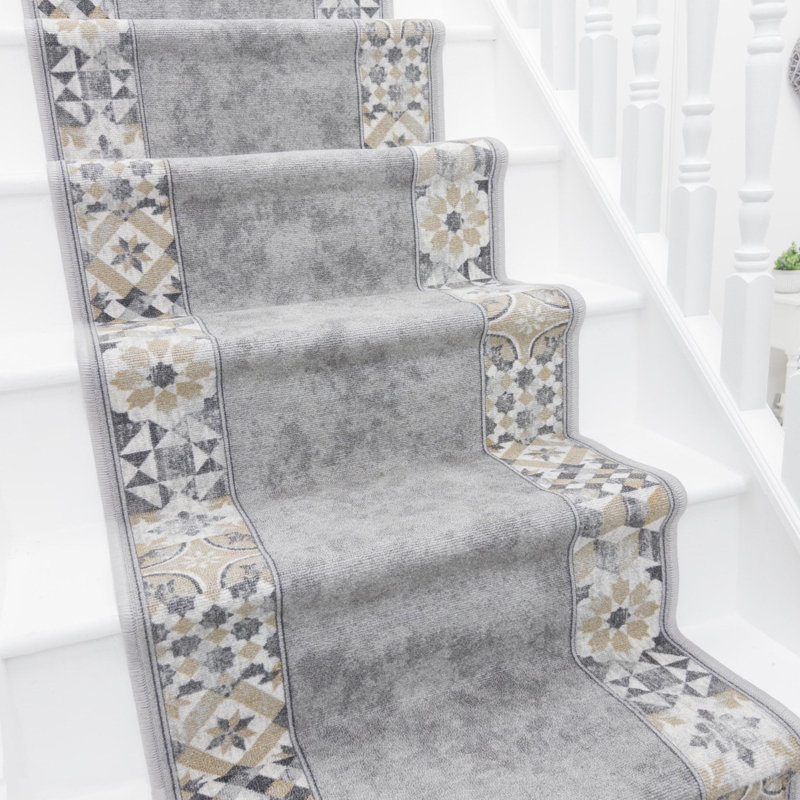 Stair Runner Vintage Look Area Rug, Runner 80 x 450 cm