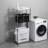 Laundry Hamper 3 Tier Laundry Sorter With 4 Removable Bags For Organizing Clothes, Laundry, Lights, Darks, Three Hooks