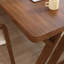 Bureau rectangulaire en bois massif brun noisette-540541497