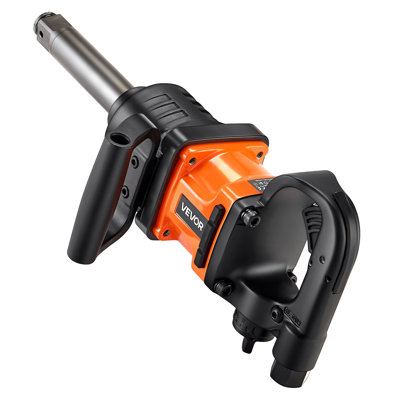 1 Inch Air Impact Wrench, Up to 1800 ft-lbs Nut-Busting Torque, 18.7 lbs Lightweight Pneumatic Impact Gun with 6" Extended Anvil for Heavy Duty Repairs and Maintenance