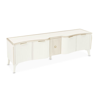Cabinet média La Marisia - Perle crémeuse