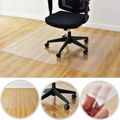 Rectangle Chair Mat with Straight cut Edge