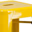 Kai Industrial Style Bar Stool - Set of 4 - Modern Metal Counter or Bar Height-1394825067-1394825072