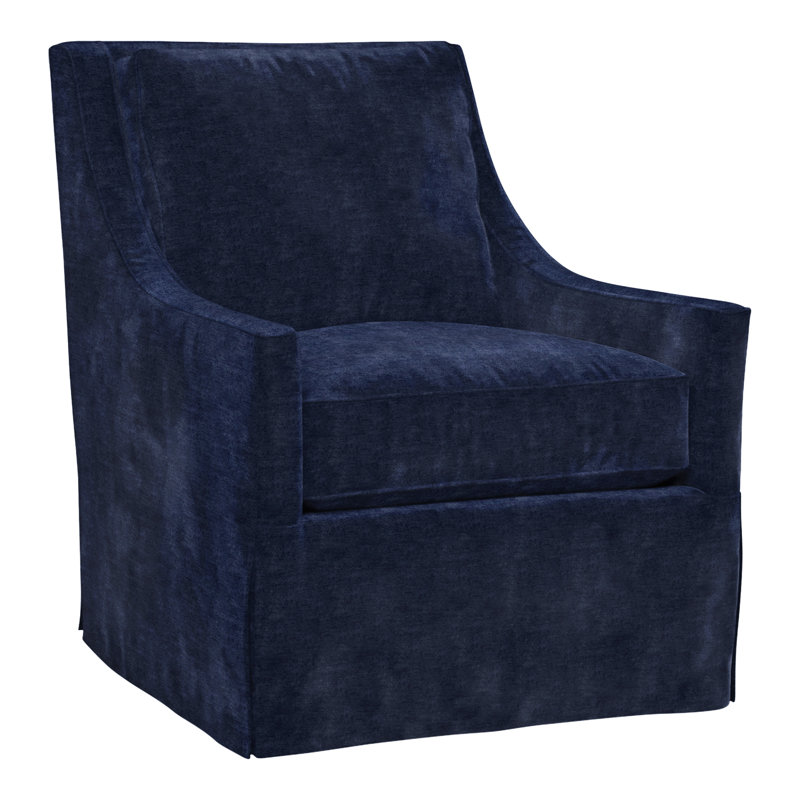 Fauteuil pivotant Fairmount, Éclipse Nadia, Blanc satiné