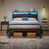 Brun antique / bleu est en rupture de stock