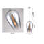 Manhattan 1-Light Chrome Single Bell Pendant With A Glass Shade-877857195