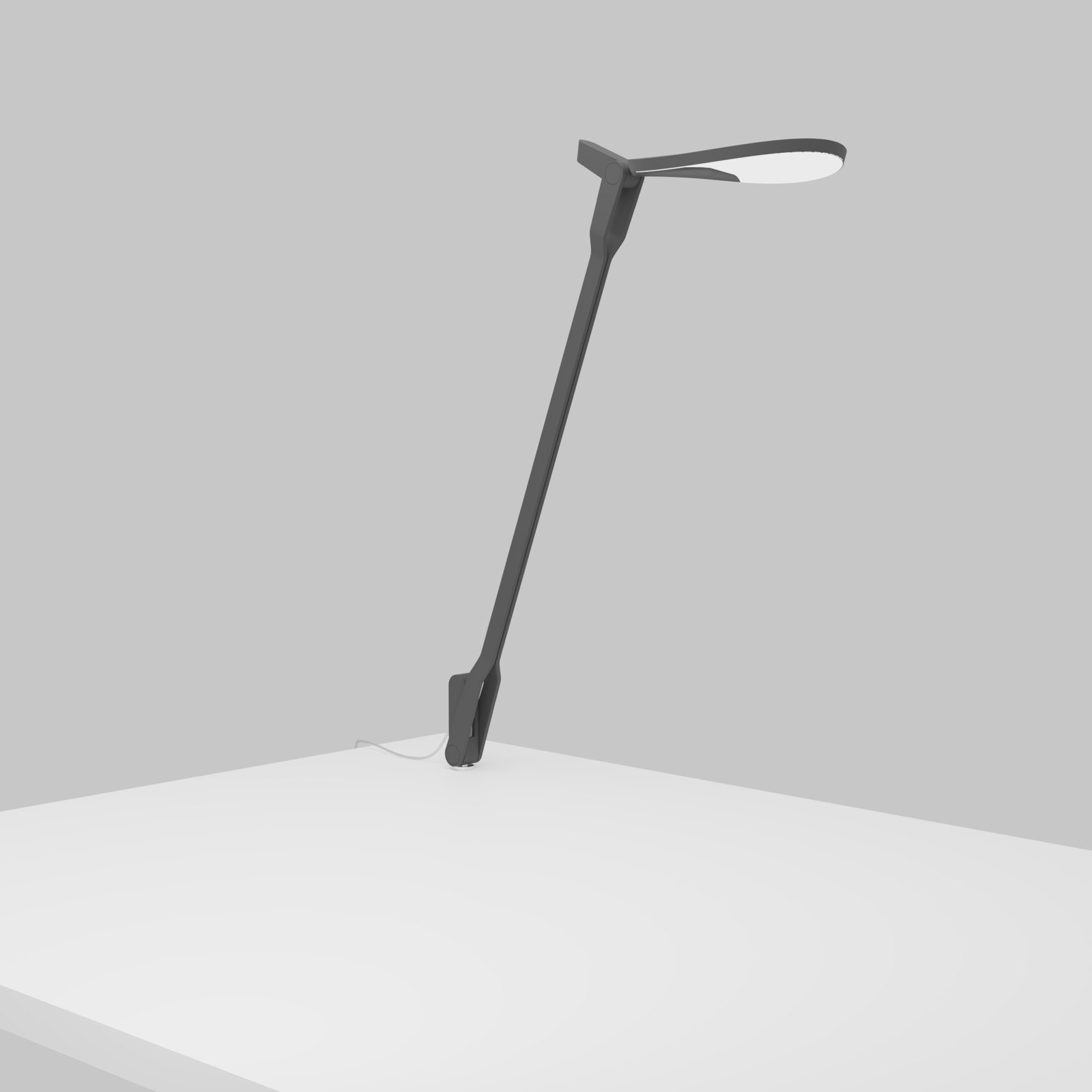 Splitty Metal USB Desk Lamp, Matte Grey