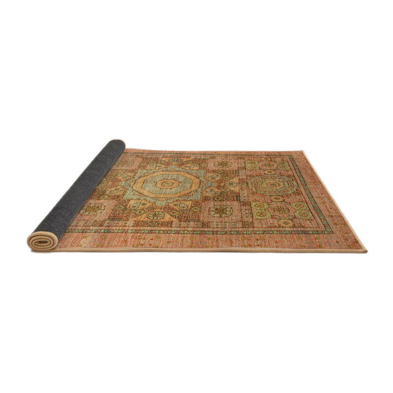 Tapis abstrait moderne 1954, Rond 5 pi