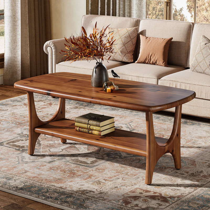 Cross Legs Coffee Table