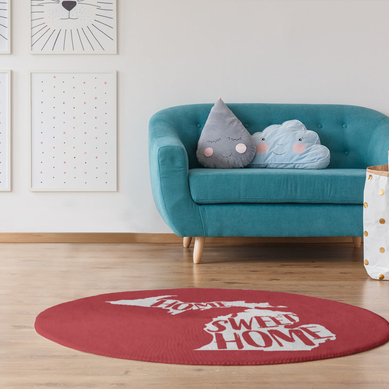 Tapis de poly-chenille pour maison de michigan