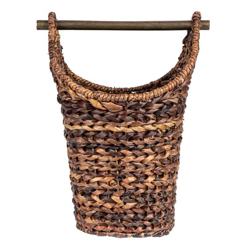 Porte-papier hygiénique sur pied Aashni, Marron foncé
