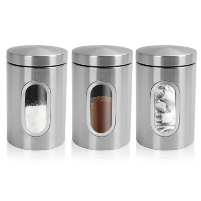 Coffee Tea Sugar Kitchen Canister Set