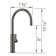 Culina II High Arc Beverage Faucet - RO Compatible