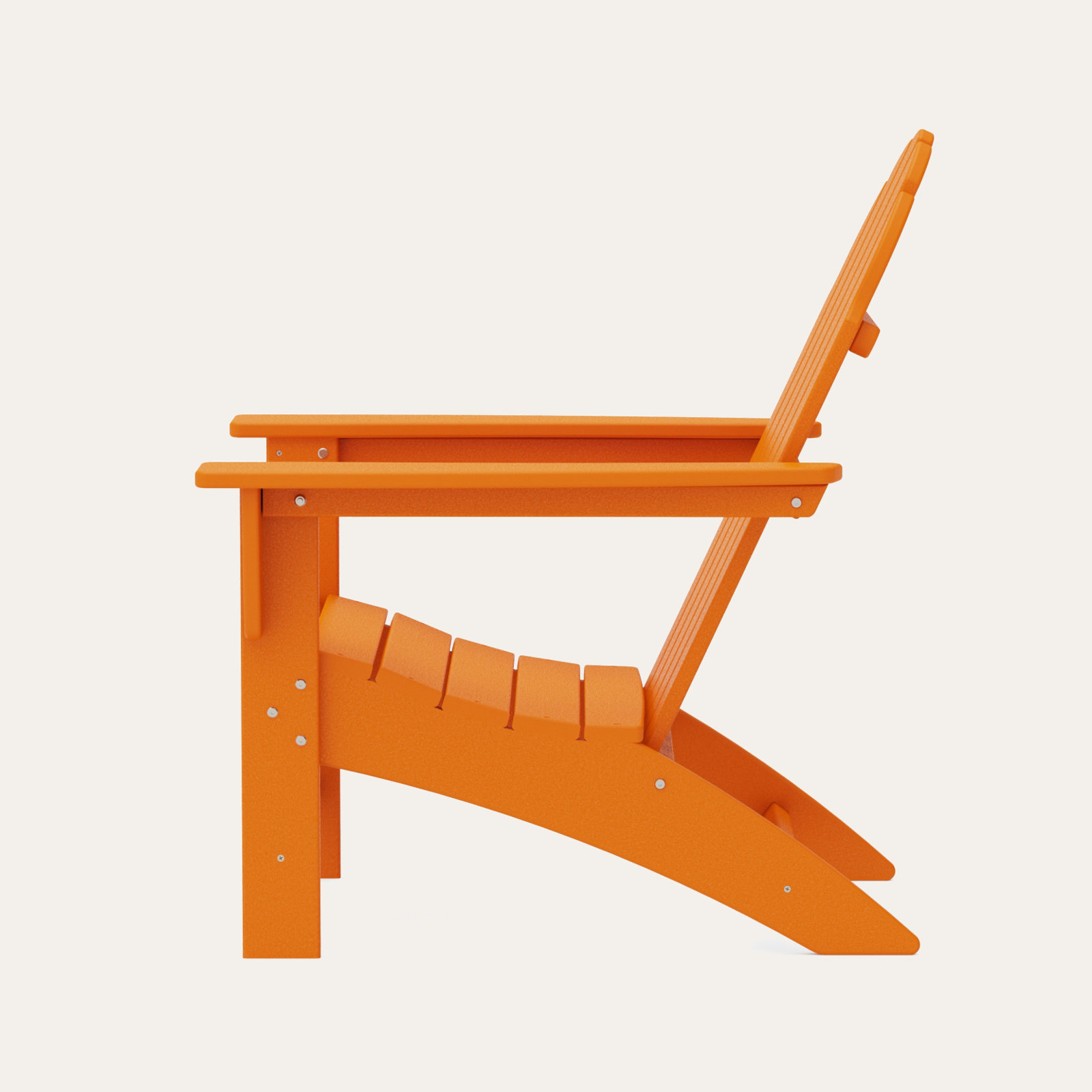 POLYWOOD® Vineyard Adirondack Chair, Tangerine