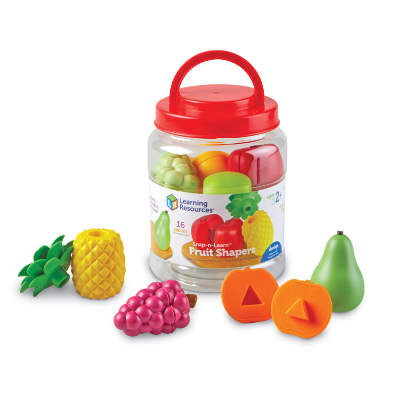Matériel d'apprentissage Snap-N-Learn Fruit