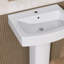 Ogonbrick 17.31'' Ceramic Rectangular Bathroom Sink with Overflow