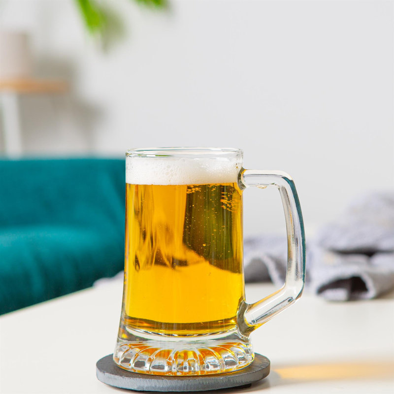 Stern 290ml Glass Beer Mug Set, 270ml