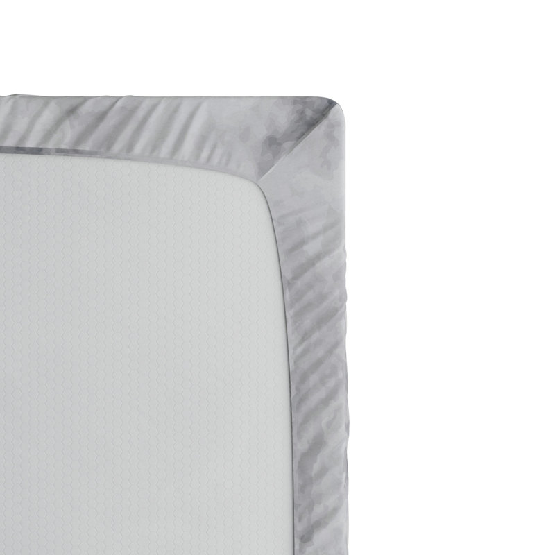 Microfiber Abstract Fitted Sheet, Twin XL Fitted Sheet