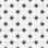 Carreau en porcelaine Cross and Dot