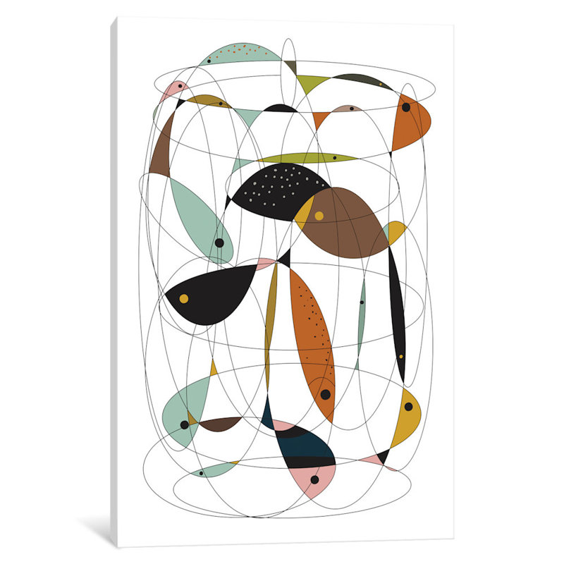 " Fishing Net " by Flatowl, 60" H x 40" W x 1.5" D