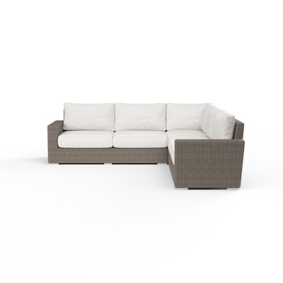 Coronado Patio Sectional with SunbCushions by Ebern Designs