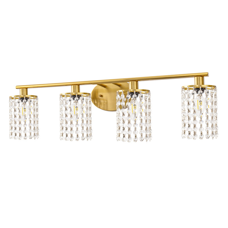 Luminaires de salle de bain Ayushma, Or, 4