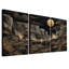 Ensemble de 3 toiles murales Moonlit-988211727