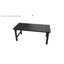 Ensemble de salle à manger d'extérieur 7 pièces en PEHD avec table rectangulaire, trou pour parasol et fauteuils, meubles de patio toutes saisons-804362503-804362617