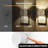 Plug In Night Lights, 3000K, Round, 3-Level Dimmer, White, Light Sensor