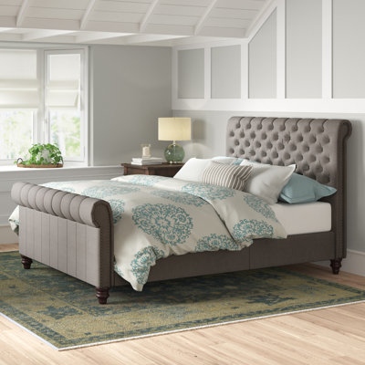 Wilmore Upholstered Sleigh Bed