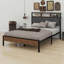 Table de chevet avec lit doux-1131998472