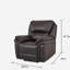 Fauteuil inclinable en similicuir Melt