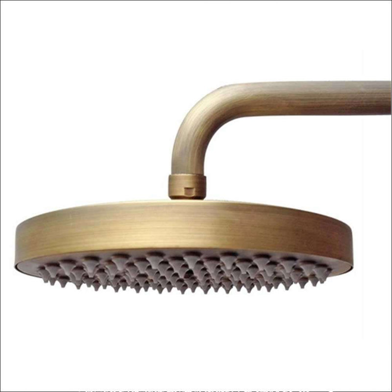 BathSelect Vintage 8 inch Antique Rainfall Showerhead