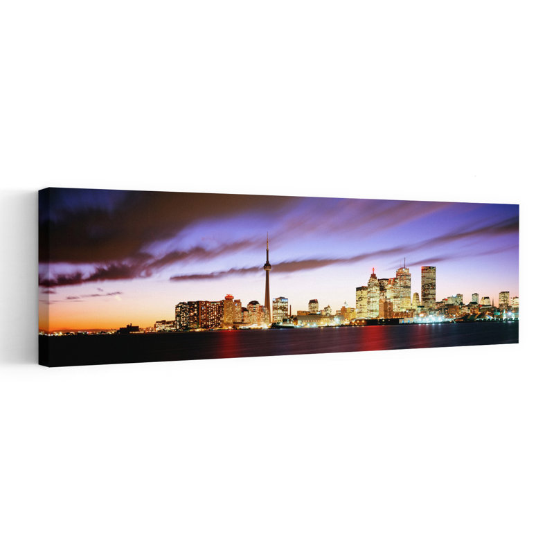 Toronto, Ontario, Canada, architecture contemporaine abstraite, art mural, H 12 po x l 36 po
