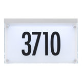 Futura Engraved 1-Line Address Sign