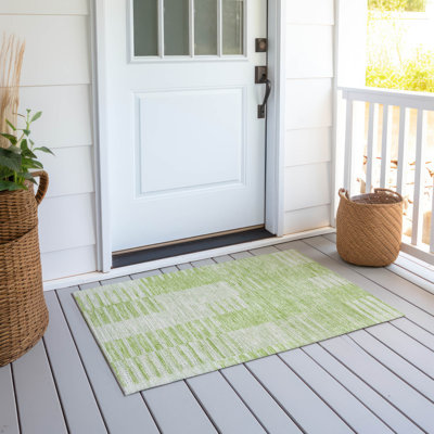 Tapis intérieur / extérieur Lavonia avec envers antidérapant