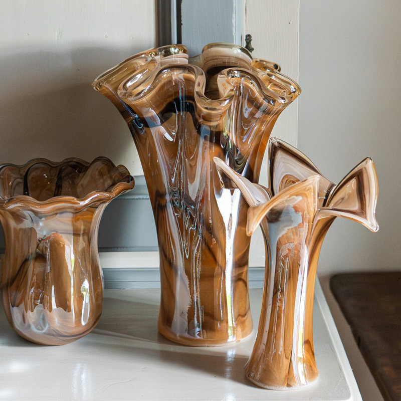 Onda Glass Table Vase