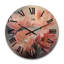 Horloge murale en bois massif Nodra-326821316