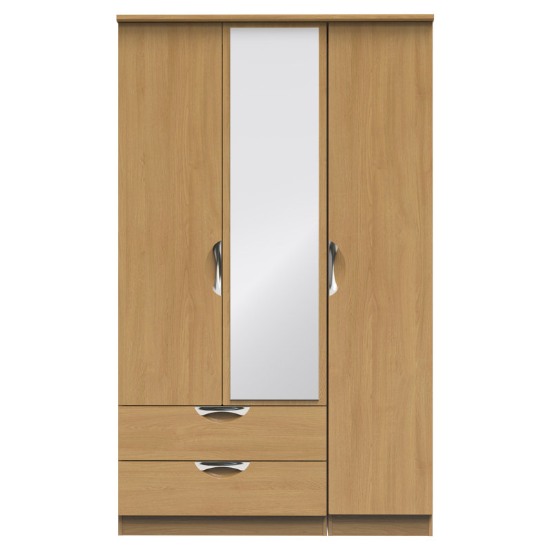 Bhodhini Manufactured Wood Wardrobe