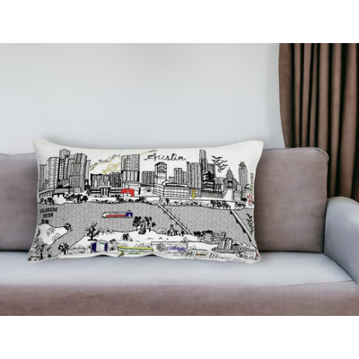Coussin lombaire 24 po London Nighttime Skyline