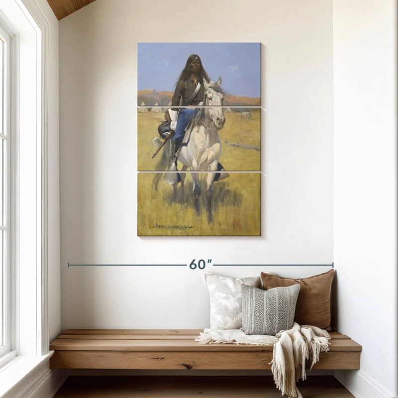 Scout indien Lelar, H 65 po x l 42 po